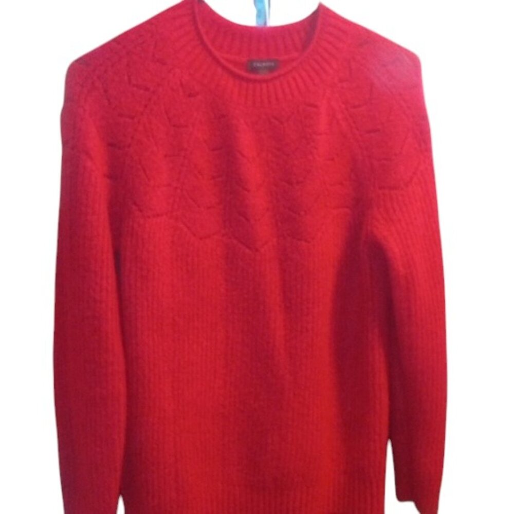 Talbot's Sweater Red M 19 Ptp